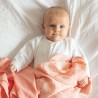 2 Baby-Mulltücher für Mädchen - Blumen Kinousses - 3