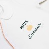 Geboorte pyjama meisje wit en roze - Petite pomme