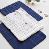 Set of 3 baby washcloths - Kinousses Love Sailor Stripe - 4