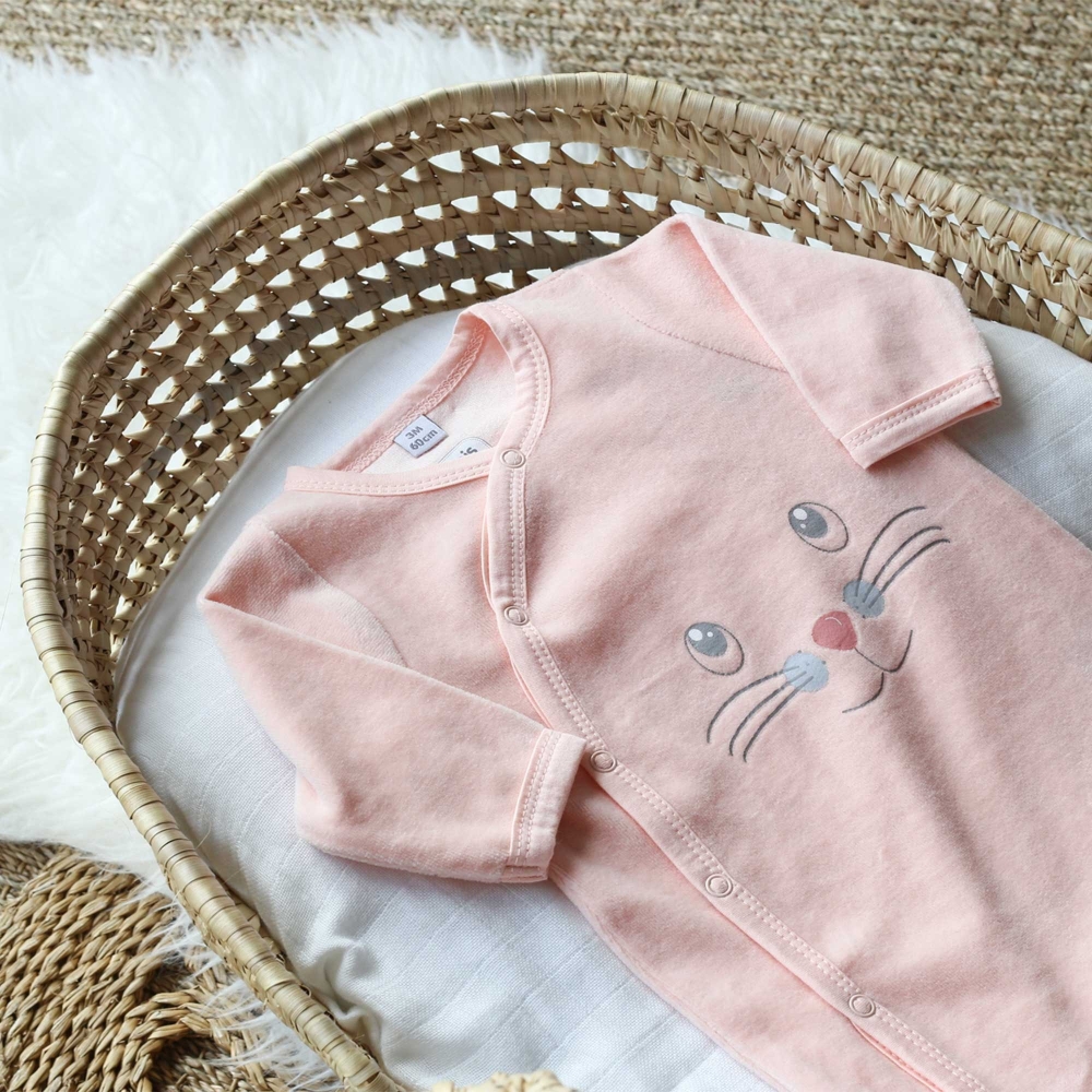 Baby girl birth pajamas - Trois Kilos Sept Kitten - 2