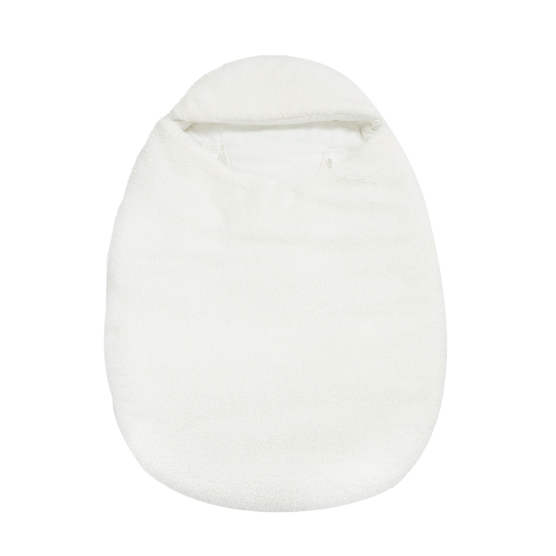 Nido d'angelo bianco in sherpa