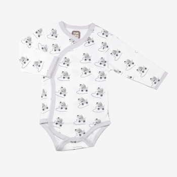 Pack of 2 crossed bodysuits - Chien Trois Kilos Sept - 2