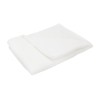 Witte sherpa deken