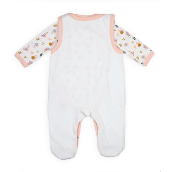 Ensemble naissance fille - Petite fleur - 4 pièces Trois Kilos Sept - 8