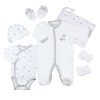 Geboortekit - Oeko-tex - Jungle (6 stuks) Kinousses - 1