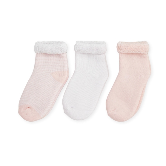 Lote de 3 pares de calcetines rosa Trois Kilos Sept - 1