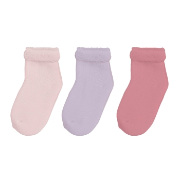 3er-Set Socken Lila