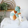 Piep dino met de sensorische bal