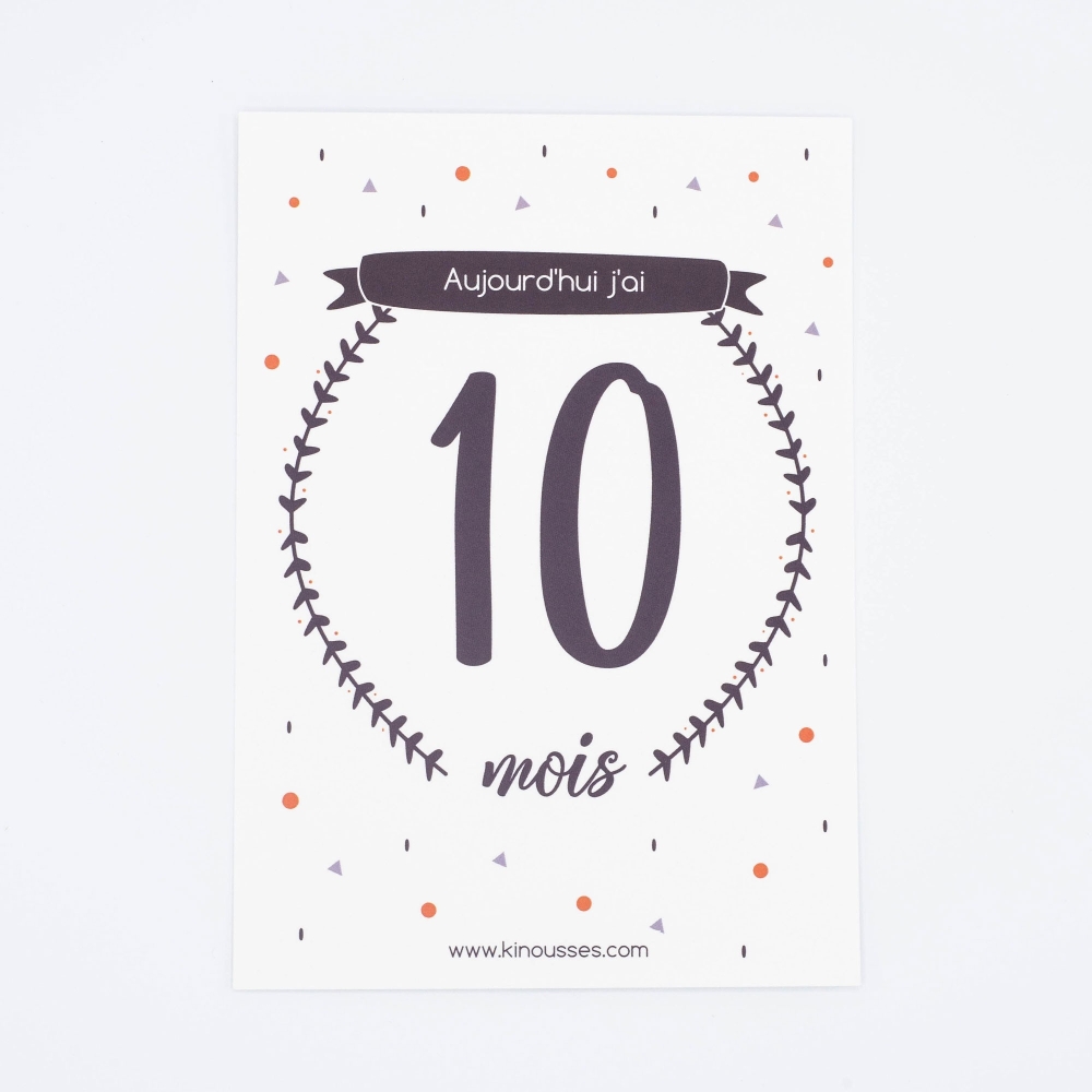 Cards tappe - "Il mio primo anno"  - 6