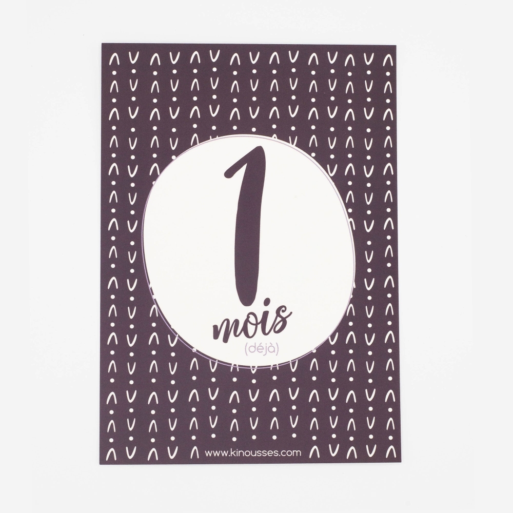 Cartes étapes - "Ma première Année"  - 15