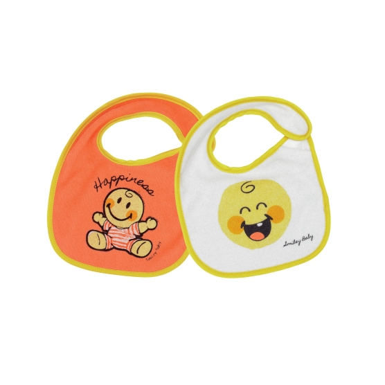 Bavaglino neonato - SMILEY BABY® (x2)