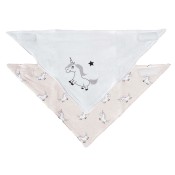 Bandana bibs - Unicorn x2