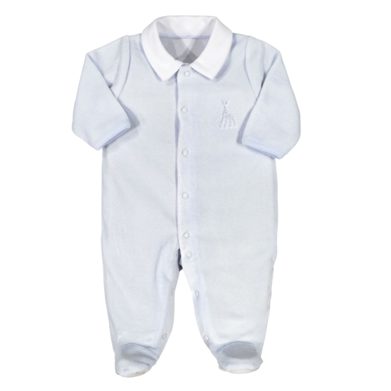 zachte blauwe pyjama