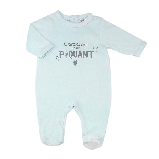 Mixed baby sleepsuit - Spicy character