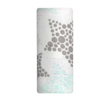 White star swaddle blanket