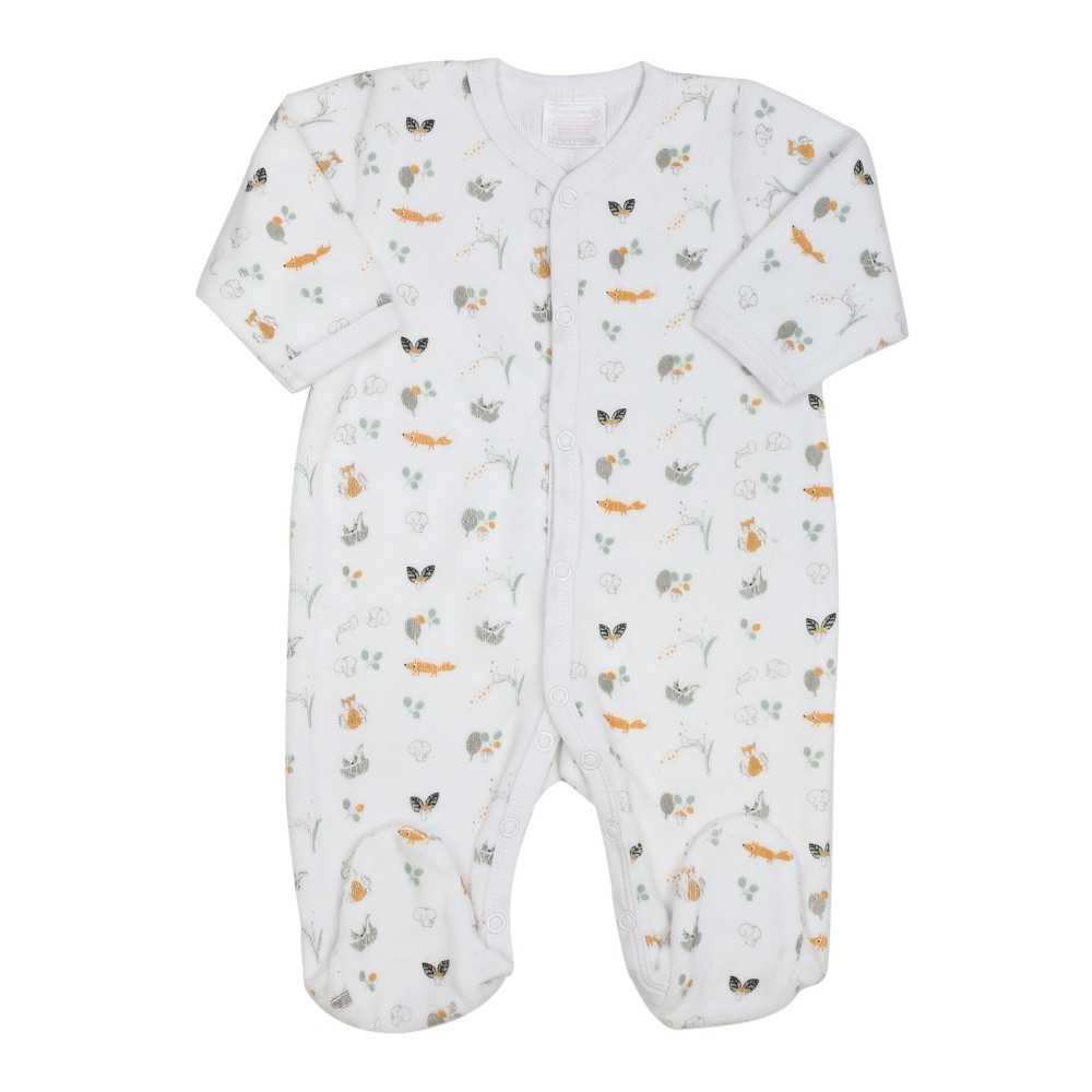 geboorte pyjama in herfststijl