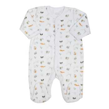 geboorte pyjama in herfststijl