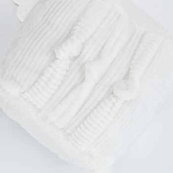 Materialzoom auf die Schnüre des Aktivitätswürfels Wooly