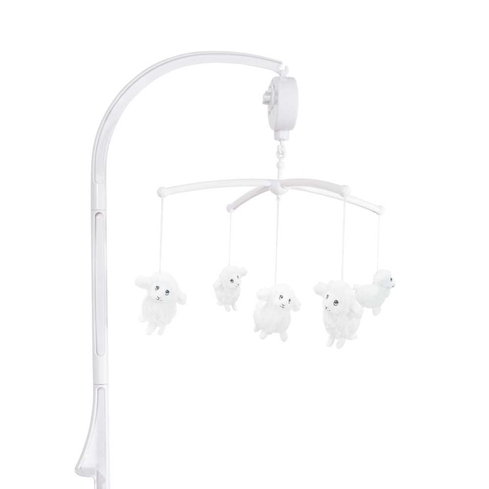 Muzikale babymobiel schaap