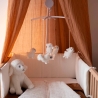 ensemble mobile bébé avec doudou et lit