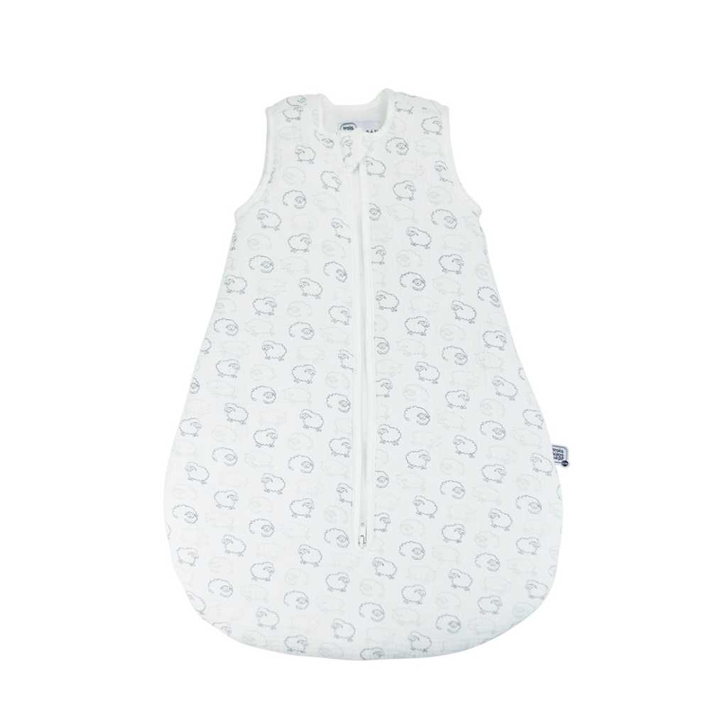 Witte babyslaapzak