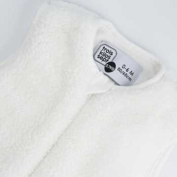 Escote de saco de dormir nacimiento bebé blanco