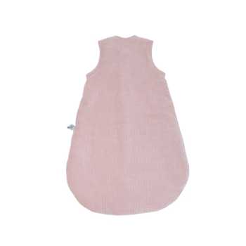 back of the 0/6 months powder pink baby sleeping bag