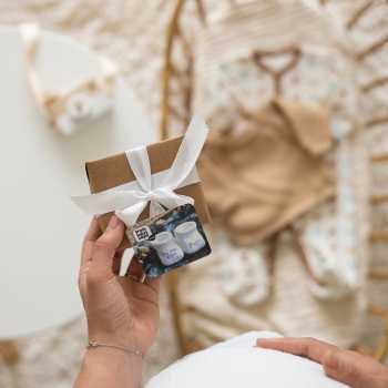 Geschenkbox Schwangerschaftsankündigung für werdenden Papa