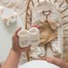 Chaussons "tu vas être papa" brodé pour bébé