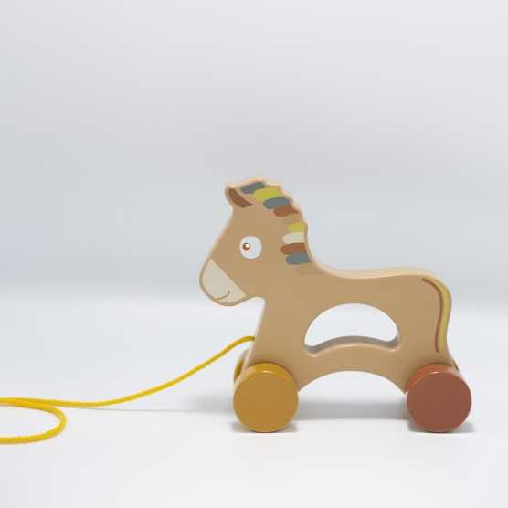 Houten babyspeelgoed om te...