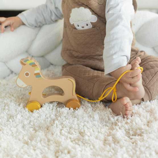 Houten babyspeelgoed om te...