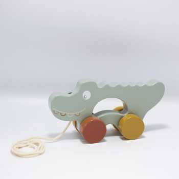 wooden pull-along toy