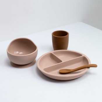 Coffret repas 4 pièces en silicone