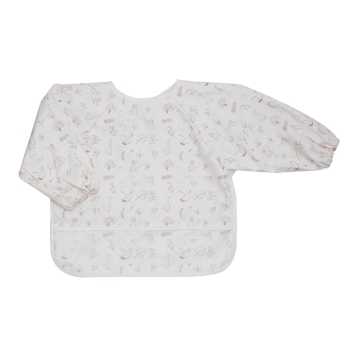 long-sleeved bib apron