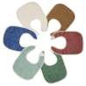 Set di 6 bavaglini colorati