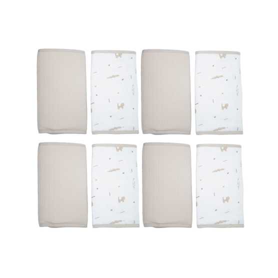 Dual-material crib bumper