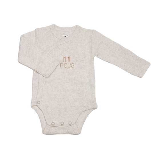 Body bébé beige