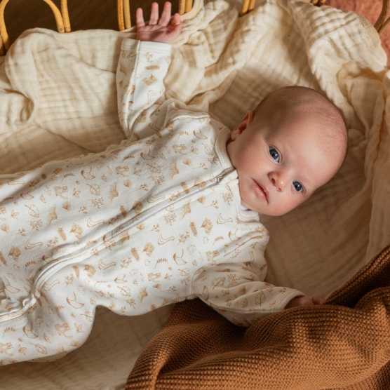 pigiama neonato beige