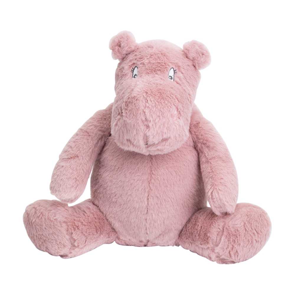 Baby-Kuscheltier Cléo das Nilpferd 30cm altrosa