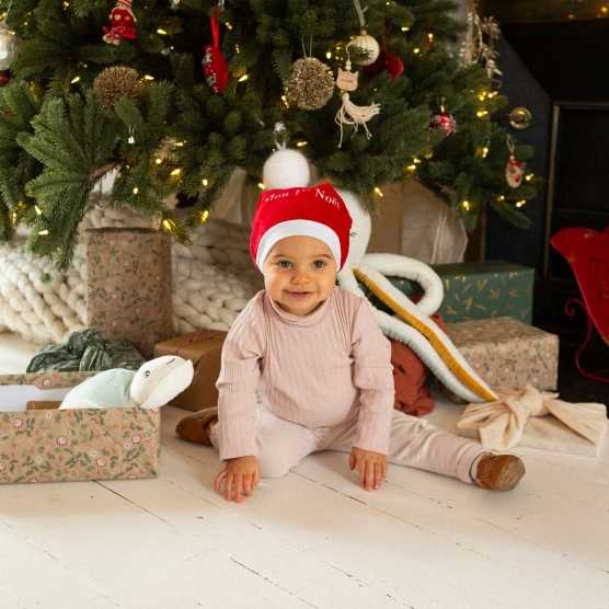 Bonnet bébé Mon premier noel