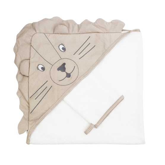 Cape de bain lion