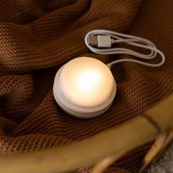 custodia della luce notturna Wooly con rumore bianco