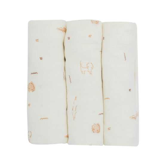 Lote de 3 pañuelos 70x70cm...