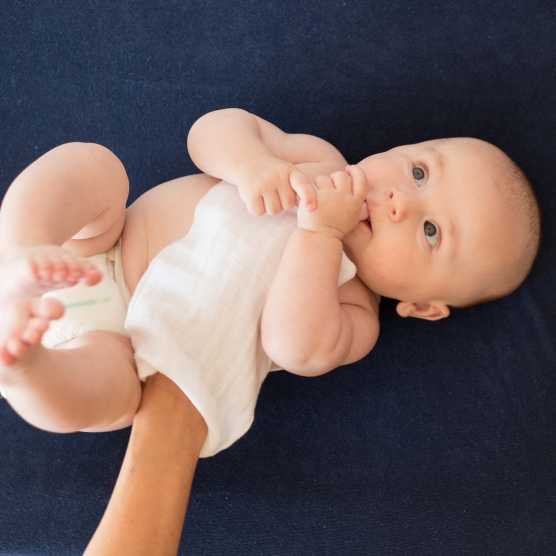 5 gants de toilette bébé Trois Kilos Sept - 2