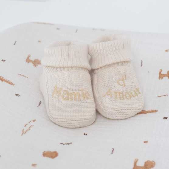 Chaussons mamie d'amour