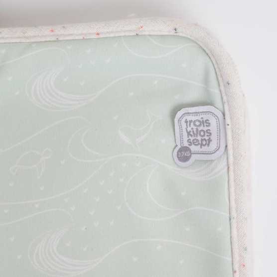 product photo of health record book cover in aqua nova green