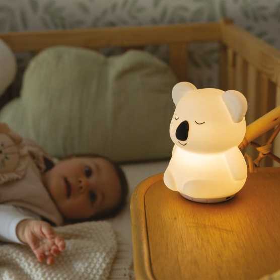 Nachtlicht mit weißem Rauschen für Baby in Koala-Form