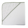 White bath cape