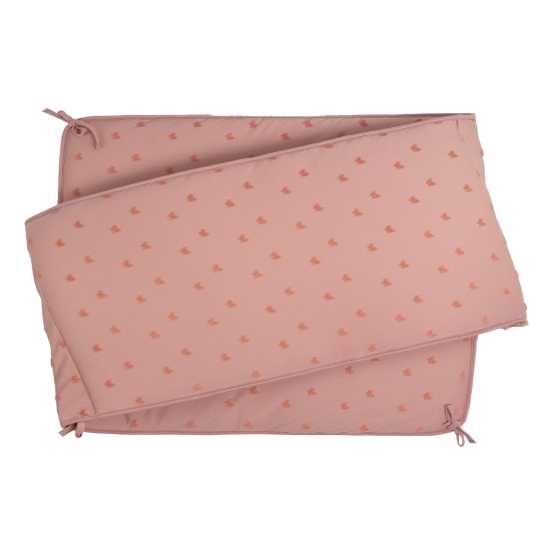 Bettumrandung hohe Position für Babybett Farbe Siena