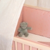 Babybettumrandung hohe Position Farbe Siena